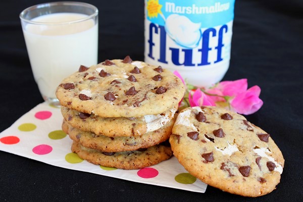 Cookies au marshmallow fluff et aux ppites de chocolat