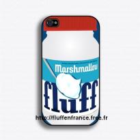 Une coque de tlphone Iphone aux couleurs du Fluff